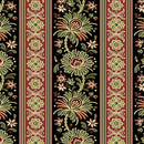BTX Christmas At Home Kenna Stripe - 16718M-12 Black - Cotton Fabric