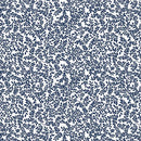 BTX Classic Keepsakes In Blue Mini Ferns - 14649-50 White/Navy - Cotton Fabric