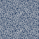 BTX Classic Keepsakes In Blue Mini Ferns - 14649-55 Navy Blue - Cotton Fabric