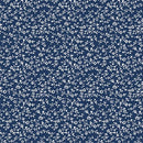 BTX Classic Keepsakes In Blue Vineyard Floral - 14659-55 Navy Blue - Cotton Fabric