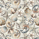 BTX Coastal Escape Coastal Shells - 15020-70 Neutral - Cotton Fabric