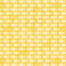 BTX Cozy Cats Fish & Bones - 16499-33 Yellow - Cotton Fabric