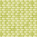 BTX Cozy Cats Fish & Bones - 16499-40 Lime - Cotton Fabric