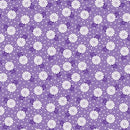BTX Cozy Cats Sunshine Zinnia - 16352-66 Violet - Cotton Fabric