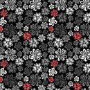 BTX Crimson Night Metro Garden - 17311-98 Graphite Rose - Cotton Fabric