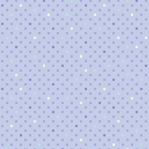 BTX Dazzle Dots 2 Dazzling Squares - 16494-05 Light Periwinkle - Cotton Fabric