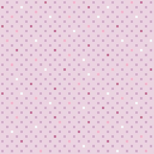 BTX Dazzle Dots 2 Dazzling Squares - 16494-06 Light Mauve - Cotton Fabric