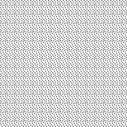 BTX Delightful Daisies Flower Seeds - 14841-91 White/Black - Cotton Fabric