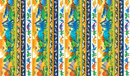 BTX Dino Friends Dino Stripe - 15402-99 Multi - Cotton Fabric