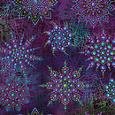 BTX Dragonfly Wonder Cirrus Beaded Medallion - 16403-66 Plum/Multi - Cotton Fabric