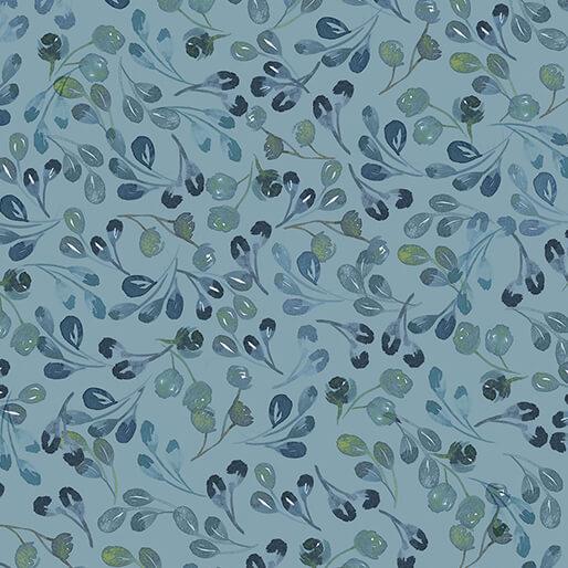 BTX Enchanted Florals Enchanted Buds - 16395-52 Azure - Cotton Fabric
