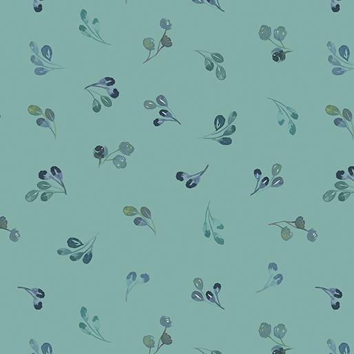 BTX Enchanted Florals Enchanted Sprigs - 16396-45 Jade - Cotton Fabric