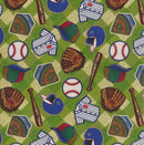 BTX Game On Baseball Patch Design - 10557-BASE - Cotton Fabric