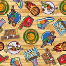 BTX Game On Basketball Patch Design - 10557-BASK - Cotton Fabric