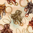 BTX Gone Country Saddle Up - 14796-99 Multi - Cotton Fabric