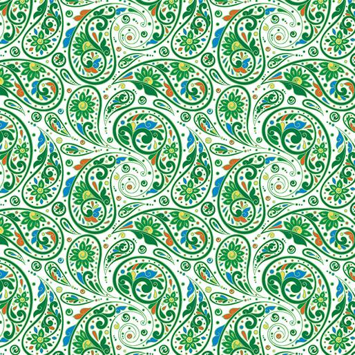 BTX Gratitude And Grace Quiet Mornings - 17084-40 Green - Cotton Fabric