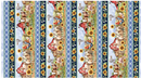 BTX Green Acres Stripe - 15337-99 Multi - Cotton Fabric