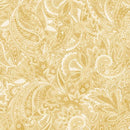 BTX Harvest Beauty Paisley Scroll - 15274-07 Cream/Neutral - Cotton Fabric