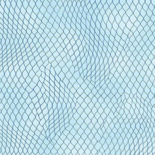 BTX High Tides Netting - 1468050B Light Blue - Cotton Fabric