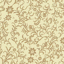 BTX Holiday Tidings Holiday Vines - 14910M-07 Cream - Cotton Metallic Fabric