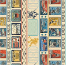 BTX Ice Hockey Stripe - 16887-72 Tan/Multi - Cotton Fabric