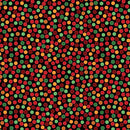 BTX Merry Cats Joyful Dots - 16776-12 Black/Multi - Cotton Fabric