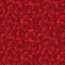 BTX Merry Cats Merry Holly - 16775-19 Crimson - Cotton Fabric