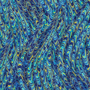 BTX Metallic Impressions Marble Impressions - 14060M-84 Peacock Blue - Cotton Metallic Fabric