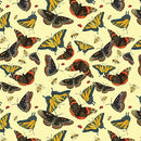 BTX Mid-Atlantic Shop Hop 2024 Butterflies - 14705-33 Yellow - Cotton Fabric