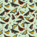 BTX Mid-Atlantic Shop Hop 2024 Butterflies - 14705-44 Green - Cotton Fabric