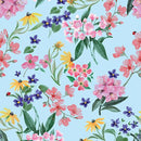 BTX Mid-Atlantic Shop Hop 2024 Flowers - 14707-50 Blue - Cotton Fabric