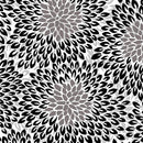 BTX Midnight Rhadsody 14075-09 White/Gray - Cotton Fabric