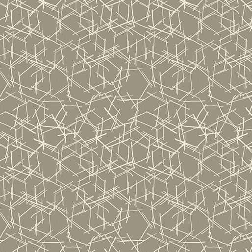 BTX Modern Vintage: Treasured - 16598-14 Grey - Cotton Fabric