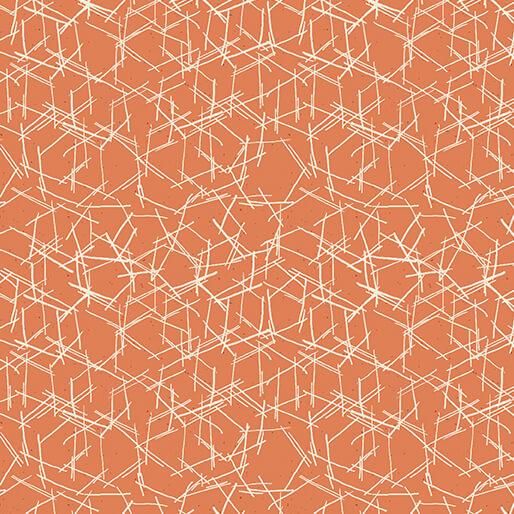 BTX Modern Vintage: Treasured - 16598-37 Terracotta - Cotton Fabric