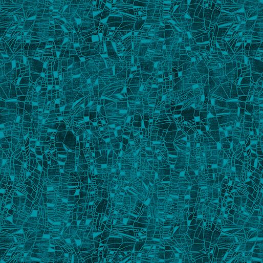BTX On Dragonfly Wings Cirrus Tonal Texture - 16404P-86 Dark Teal - Cotton Fabric