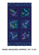 BTX On Dragonfly Wings Panel - 16398P-99 Multi - Cotton Fabric