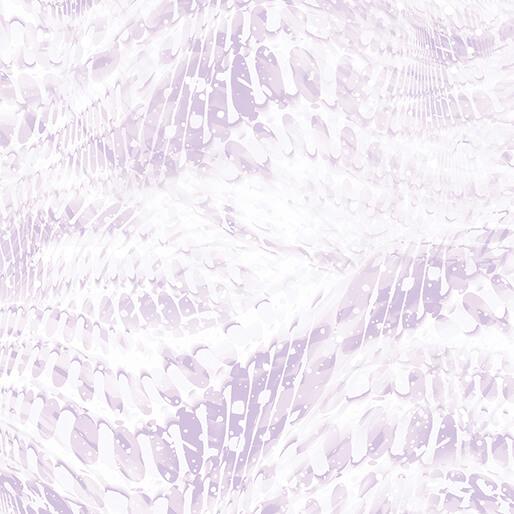 BTX On Dragonfly Wings Rippling Waves - 16407P-06 Light Lavender - Cotton Fabric