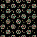 BTX Shangri-La - 16116M-12 Black/Multi - Cotton Metallic Fabric