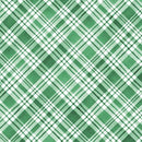 BTX Snowflake Wishes Plaid Wishes - 15194-44 Green - Cotton Fabric