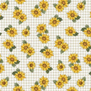 BTX Sunflower Days Field Sunflowers - 13358-71 Natural - Cotton Fabric