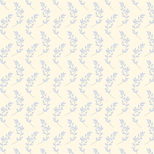 BTX Sweet Dreams Flannel Dreamy Leaf - 12492F-03 Buttercream - Cotton Flannel Fabric