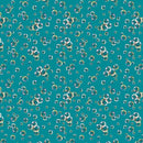 BTX Under the Sea Bubbles - 16534-84 Teal - Cotton Fabric