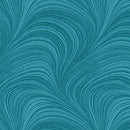 BTX Wave Texture Wide Flannel - 2966WF-54 Turquoise - Cotton Flannel Fabric