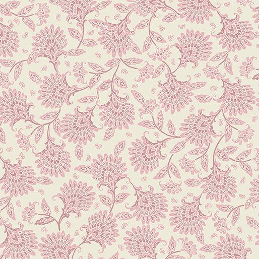 BTX Whimsy Floral 108" - 16388W-22 Rose - Cotton Fabric