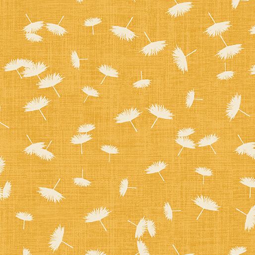 BTX Wishflower Windy Day - 16696-33 Gold - Cotton Fabric