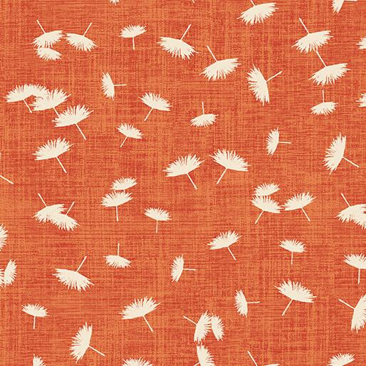BTX Wishflower Windy Day - 16696-36 Orange - Cotton Fabric