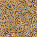 BTX Yellowstone Tossed Horseshoes - 1448070B Tan - Cotton Fabric