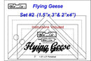Bloc Loc Flying Geese Ruler Set 2 - FG-SET2