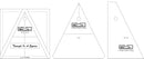 Bloc Loc Triangle In A Square Ruler Set 4 Inch - TIS-4