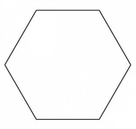 CHK 2-1/2in Hexagon Papers (100 pieces per bag) - HEX212